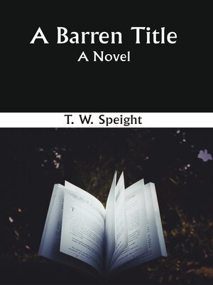 cover image of A Barren Title